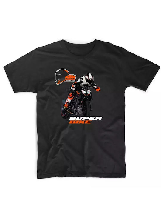 Tricou cu logo imprimat Ktm Super Bike