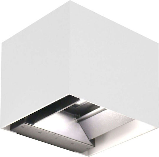Bot Lighting Επιτοίχιο Ηλιακό Φωτιστικό 9W 950lm με Φυσικό Λευκό Φως 4000K 15x15.3x15εκ.
