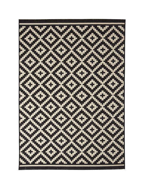 Royal Carpet Teppich Rechteckig Sommer Korbweide Black