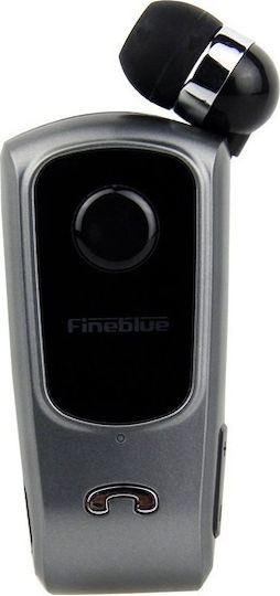 Fineblue F920 In-ear Bluetooth Handsfree Ακουστικό Πέτου Γκρι