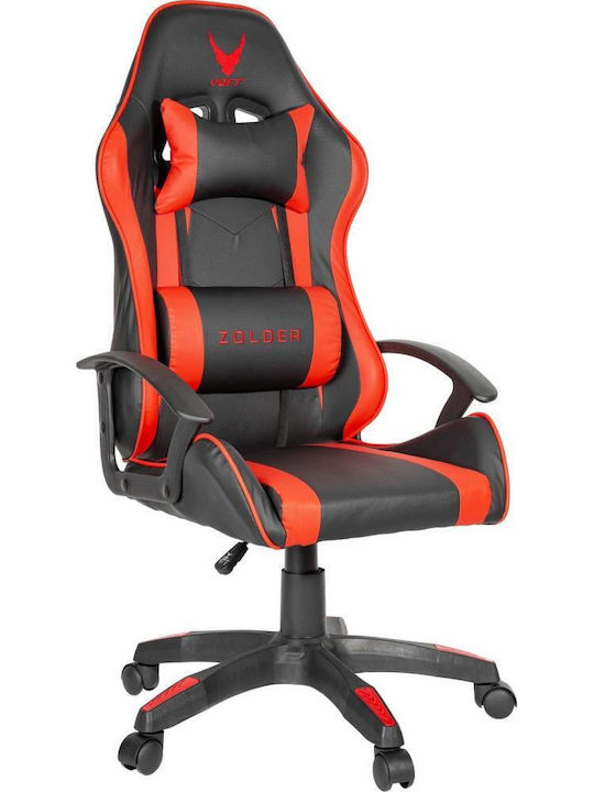 Platinet Varr VGCZB Καρέκλα Gaming Δερματίνης Μαύρο / Κόκκινο