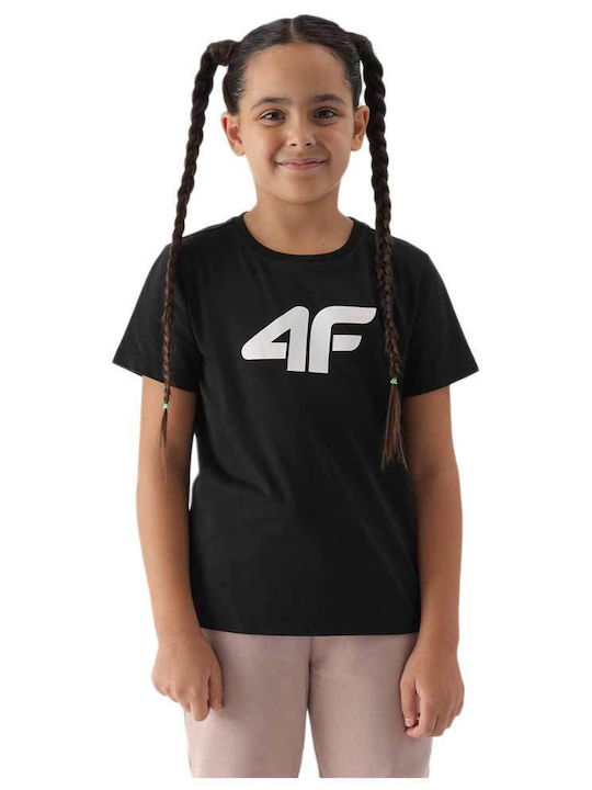 4F Kids T-shirt Black