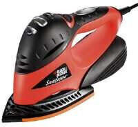 Black & Decker KA260GTK Τριβείο Δέλτα 170W με Σύστημα Αναρρόφησης