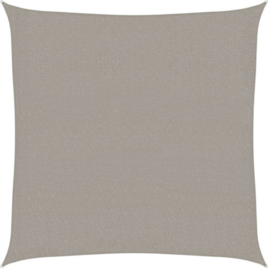 vidaXL Квадрат Shade Sail Сив 2.5x2.5m 160гр/кв.м