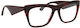Etro Damen Acetat Brillengestell Braun 0007 086