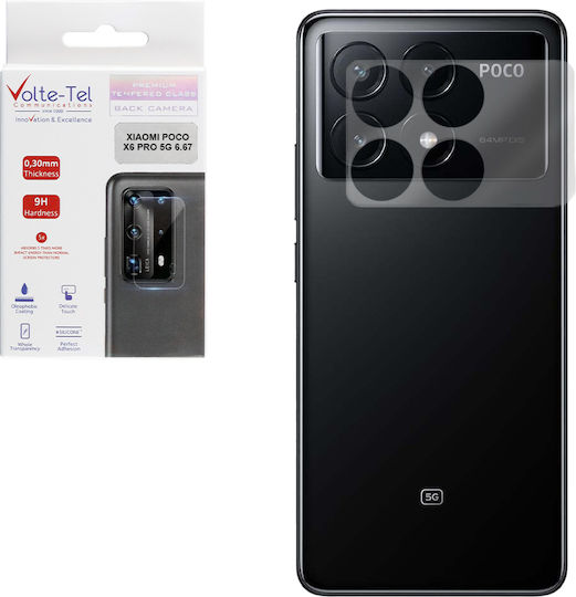 Volte-Tel Camera Protection Tempered Glass for the Xiaomi Poco X6 Pro 5G