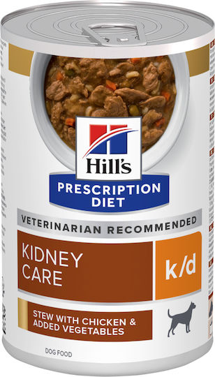 Hill's Prescription Diet Kidney Care Υγρή Τροφή Σκύλων σε Κονσέρβα Διαίτης με Κοτόπουλο 354gr