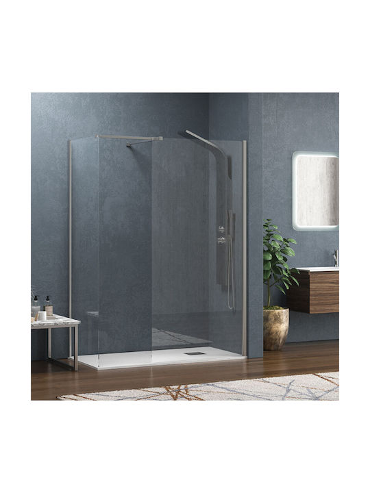 Karag Fixed Side for Shower 70x200cm Clear Glass Cromo 5206836058368