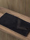 Aigaion 40x50cm Aigaion Badetuch Schwarz