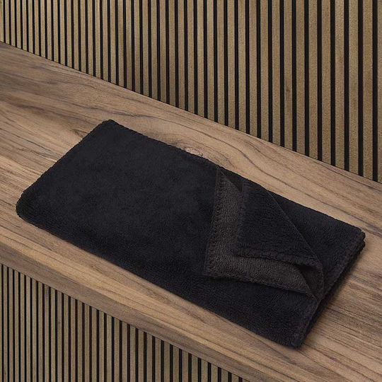 Aigaion 40x50cm Black Bath Towel