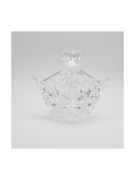 Nachtmann Crystal Sweet Jar with Lid Transparent