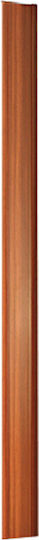 Door Leaf Harmonica PVC 12.4x210cm Mahogany 095632 PVC Brown