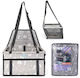 Dog Car Travel Bag Gray 40x35x45cm Nobleza