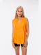 Dress Up pentru Femei Bluză Fără mâneci orange