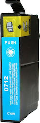 Premium Compatible Ink Epson No 712 Cyan