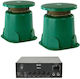 Master Audio Outdoor Garden 2 Σετ Ηχεία Εγκαταστάσεων Πράσινα