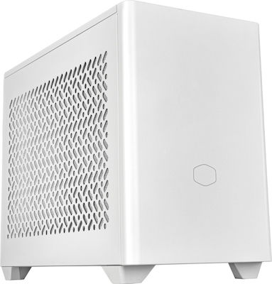 CoolerMaster MasterBox NR200P V2 Mini Tower Computer Case White