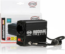 Heyner Invertor Auto 150W pentru Convertirea 12V DC în 230V AC cu 1xUSB Heyner Invertor Auto 150W pentru Convertirea 12V DC în 230V AC cu 1xUSB