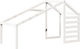 Gazebo Pat Alb 188x97x113cm