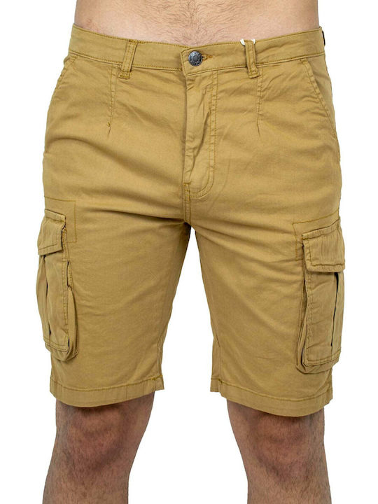 Clever Men's Shorts Cargo Brown