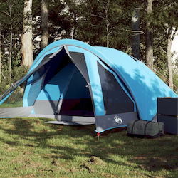 vidaXL Σκηνή Camping Igloo Μπλε για 4 Άτομα 275x303x140εκ.