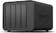 TerraMaster F4-424 NAS Tower with 4 slots for HDD/M.2/SSD and 2 Ethernet ports