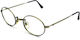 Emporio Armani Brillenrahmen Gold EA002 807