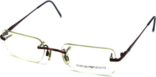 Emporio Armani Brillenrahmen Rot EA182 1329