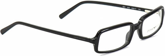 Emporio Armani Brillenrahmen Schwarz EA681 020