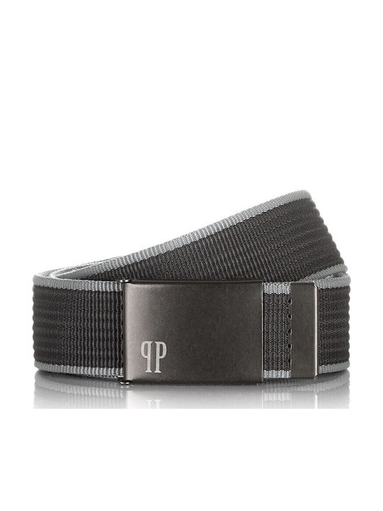 Herren Gürtel Gürtel aus Gewebe Gray