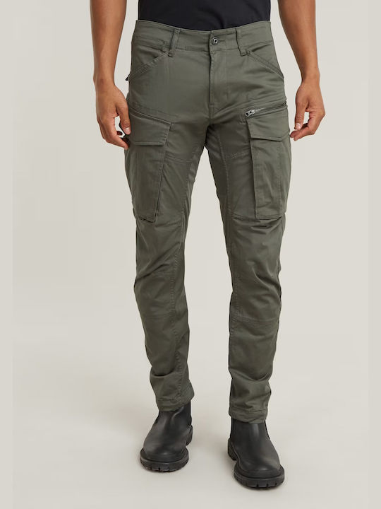 G-Star Raw Rovic Zip 3d Ανδρικό Παντελόνι Cargo σε Tapered Γραμμή Gunmetal