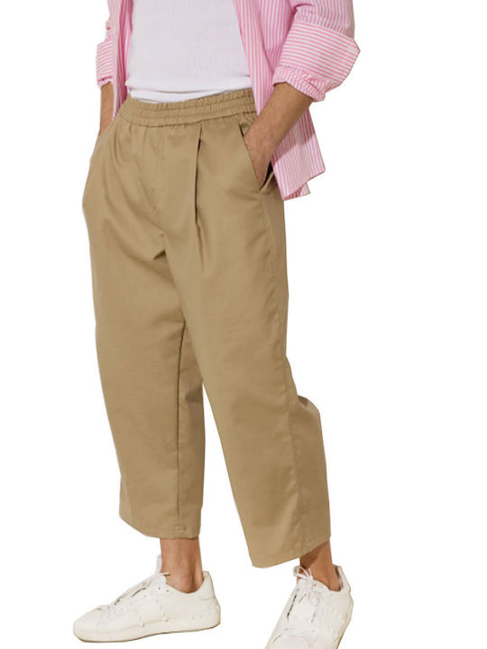 Stefan Fashion Pantaloni pentru bărbați Beige