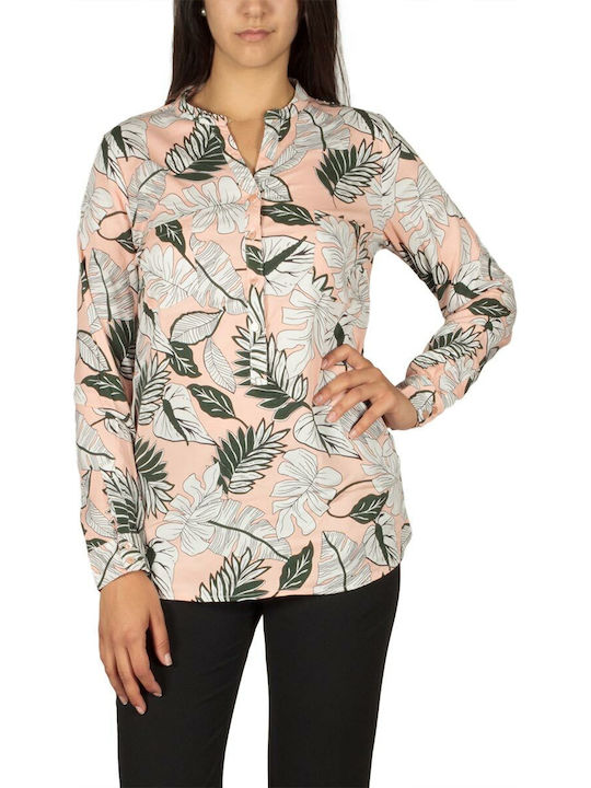Women's Long Sleeve Shirt Coral
