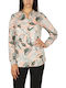 Women's Long Sleeve Shirt Coral