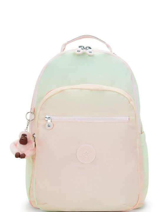 Kipling Seoul Πλάτης Πολύχρωμη
