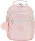 Kipling Seoul School Bag Backpack Junior High-High School Pink 14Liters