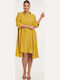 Sommer Mini Damenkleid Lime