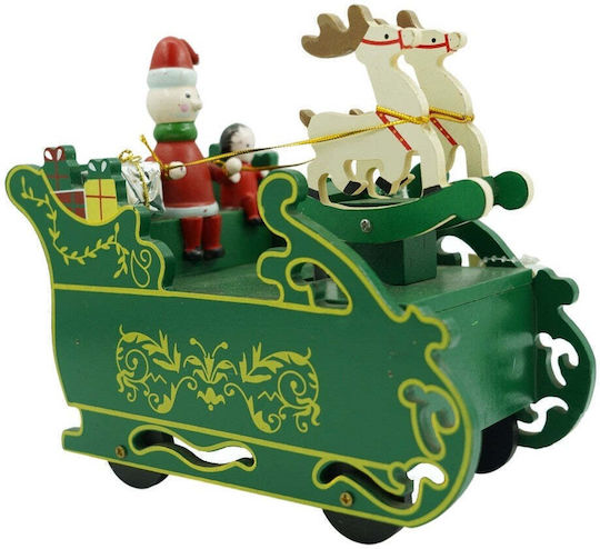 Weihnachtliche Holz Figur Höhe 18.5cm