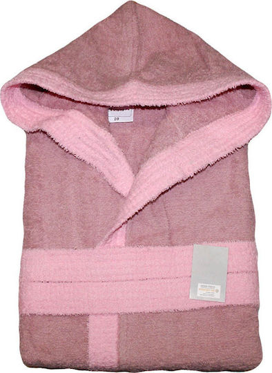 Flamingo Halat de Baie pentru Copii Amethyst-Pink cu Glugă