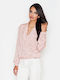 Figl Damen Bluse Langärmelig Rosa