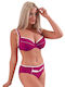 Bikini-Set Burgundisch