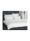 Oxford Σετ Μαξιλαροθήκες Oxford Περκάλι 50% Βαμβακερό 52x72εκ.