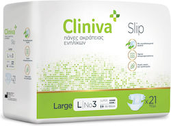 Cliniva Πάνες Large 21τμχ