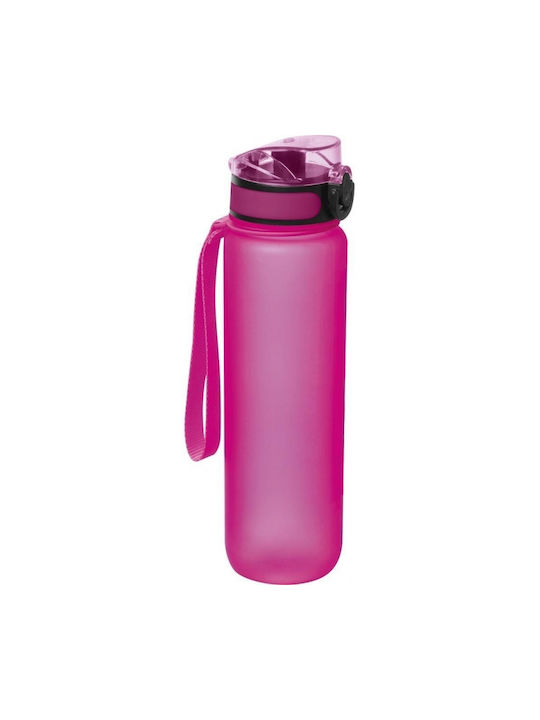 Tritan 1 Lt Water Bottle Pink Υ28.5xø7.5cm