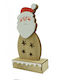 Illuminated Christmas Wooden Figure