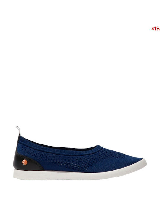 Softinos Slip-on-uri pentru femei Albastru