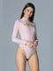 Figl Long Sleeve Bodysuit Pink