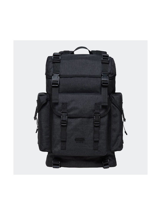 Kaukko Stoff Rucksack Black Linen 23.7Es