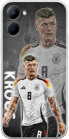Евро 2024 Toni Kroos Realme C33 Прозрачен Силиконов Гъвкав TPU Калъф за Мобилен Телефон