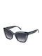 Nina Ricci Women's Sunglasses with Gray Plastic Frame and Gray Gradient Lens SNR376 0819